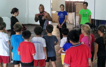 School Welcomes National Athlete to Support ECA Programme