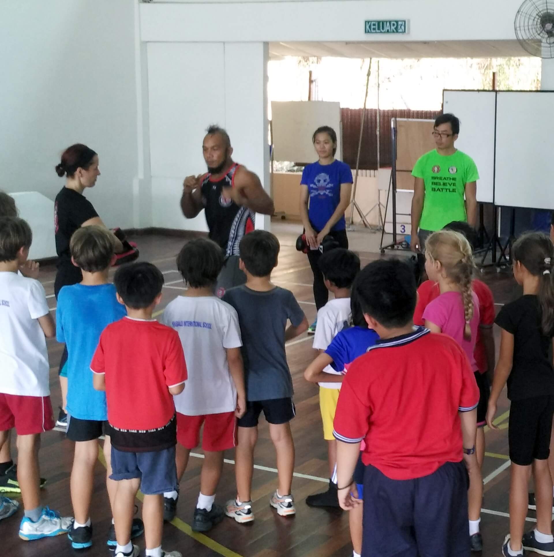 School Welcomes National Athlete to Support ECA Programme