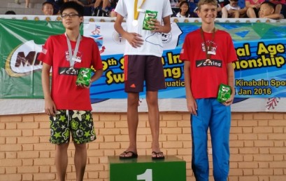 Students Compete at SAG Swimming Championship