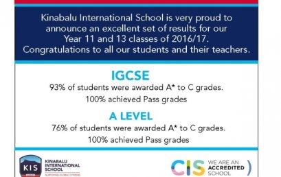 Examination Success for the Class of 2016-17