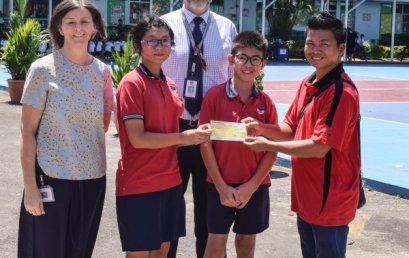 Charity Committee Donation to the Don Bosco Children’s Home