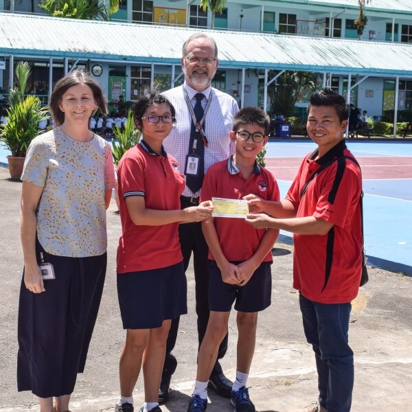 Charity Committee Donation to the Don Bosco Children’s Home