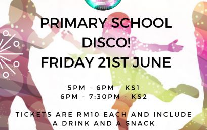 Primary Disco 21st June