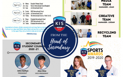 From the Head of Secondary 26.09.2020