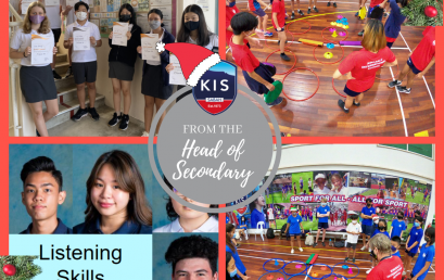 From the Head of Secondary 18.12.2021